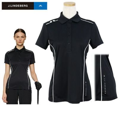 【30％OFFセール】ポロシャツ レディース Jリンドバーグ J.LINDEBERG 日本正規品 2025 春夏 新作 ゴルフウェア