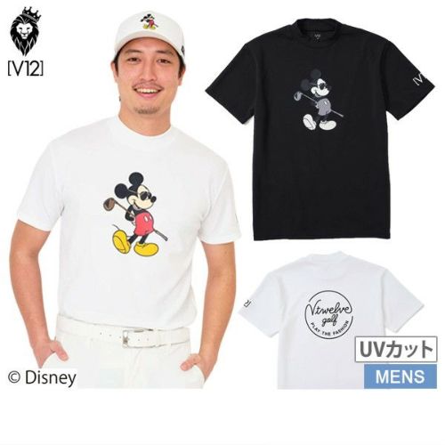 V12ゴルフのハイネックシャツ