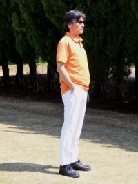 ランバンスポールのロングパンツ
