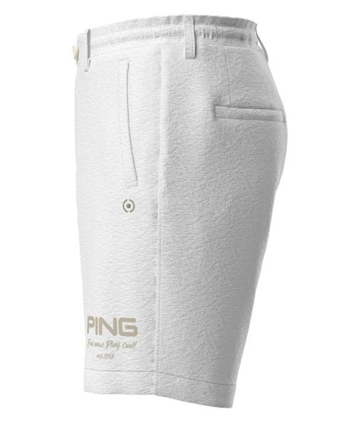 サイズS ゴルフ　PING グレー ショートパンツ PING ピン ストレッチ ハーフパンツ グレー系 LL ゴルフウェア