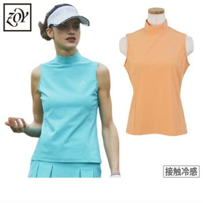 【30％OFFセール】ハイネックシャツ レディース ゾーイ ZOY 2025 春夏 新作 ゴルフウェア