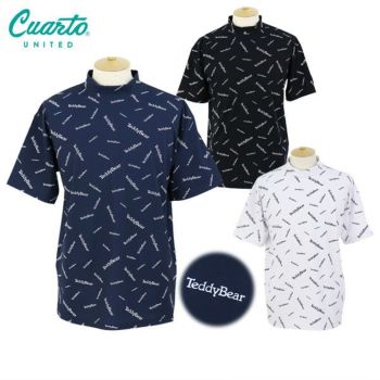 ★Cuarto UNITED★裏起毛シャツ★白黒★M MENS | SHIRT
