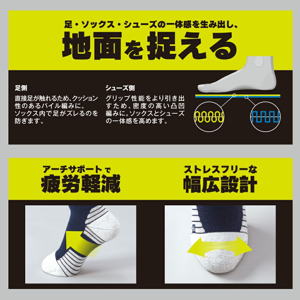 ロイフのグリップソックス