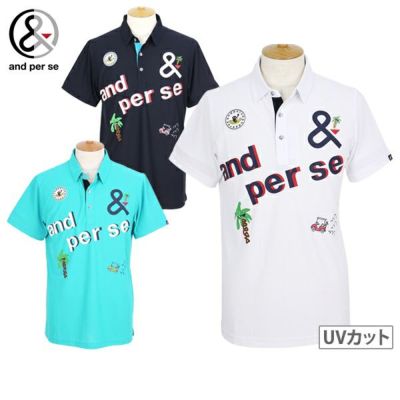 新品　and per se ブラックポロシャツ LL and per se - アンパスィブランドサイト