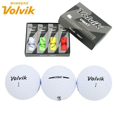 美品　volvik ボルビック　レディース　上下セットアップ ボルビック VO VISTA3プリズム360ボールセット レディースゴルフ