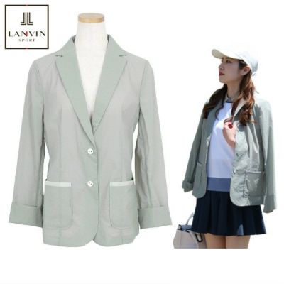 【ラッピング無料】 レディース ジャケット ランバン 日本 SPORT LANVIN スポール レディースウェア