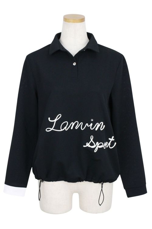 LANVIN SPORT ランバンスポール 長袖ポロシャツ　サイズ38（M） LANVIN SPORT セール SALE 公式 ランバン スポール 長袖