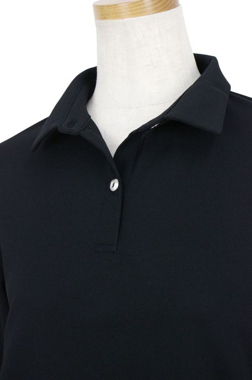 ランバンスポール ゴルフ ポロシャツ ブラック サイズ40 LANVIN SPORT 公式 ランバン スポール 半袖ポロシャツ メンズ