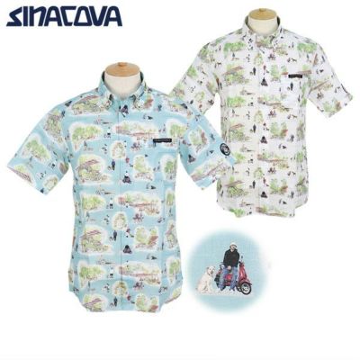 カジュアルシャツ メンズ シナコバ ジェノバ  SINACOVA GENOVA 2025 春夏 新作