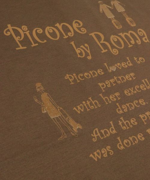 Tシャツ レディース スタジオ ピッコーネ STUDIO PICONE 2025 春