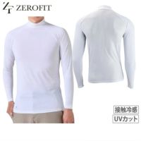 ゼロフィットのハイネックシャツ