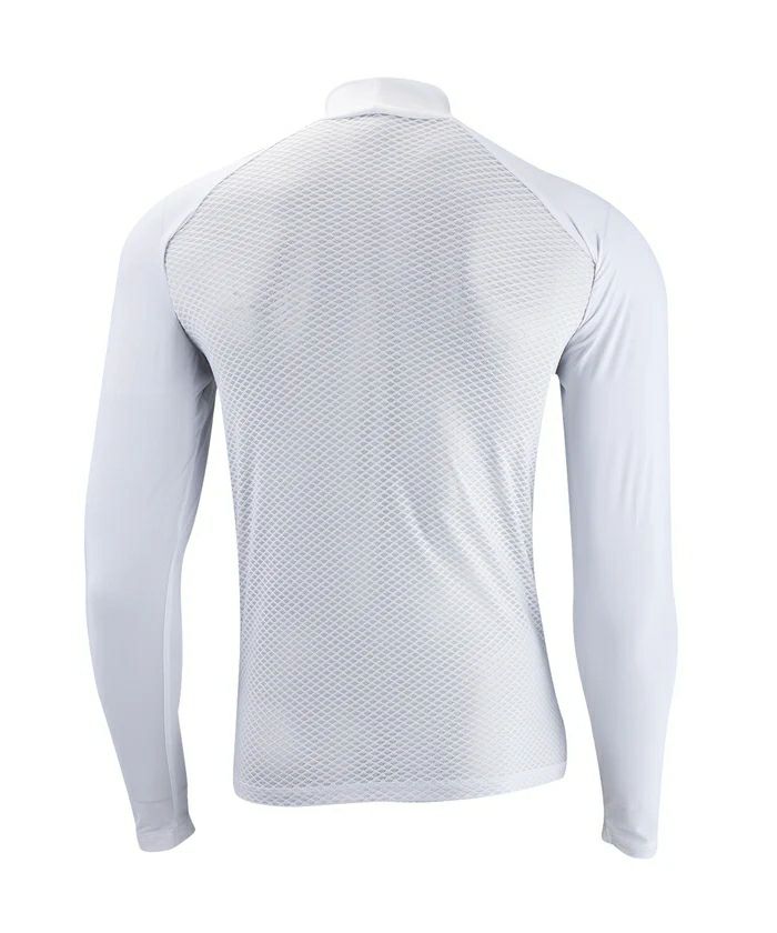 ゼロフィットのハイネックシャツ