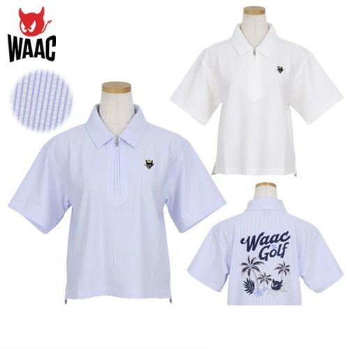 ポロシャツ レディース ワック WAAC 日本正規品 2025 春夏 新作 ポロシャツ レディース ワック WAAC 日本正規品 2025 春夏 新作