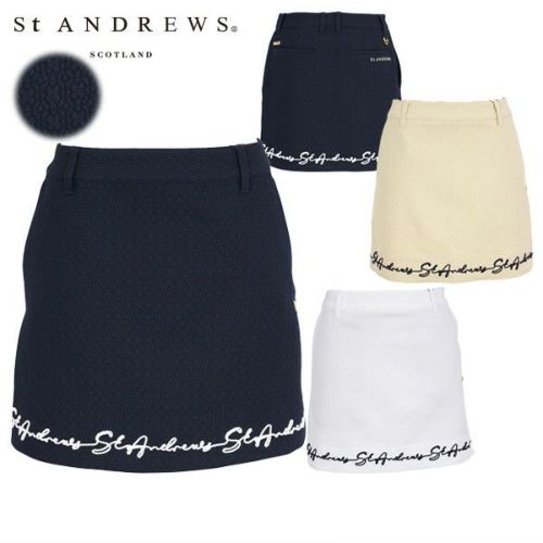 ジグザグドビーストレッチスカート (WOMENS) | St ANDREWS