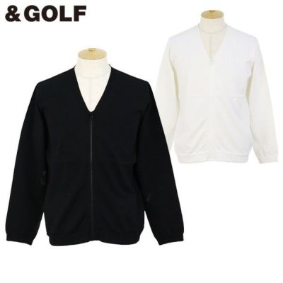 カーディガン メンズ アンドゴルフ ＆GOLF  ゴルフウェア