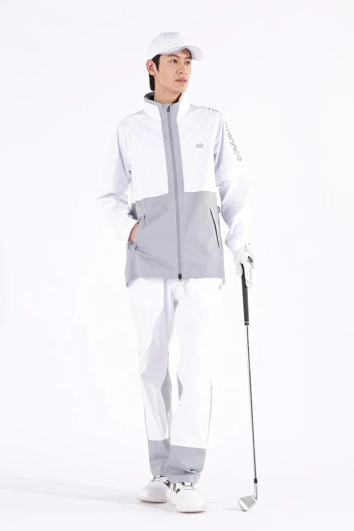 ニューバランスゴルフのレインブルゾン＆レインパンツ