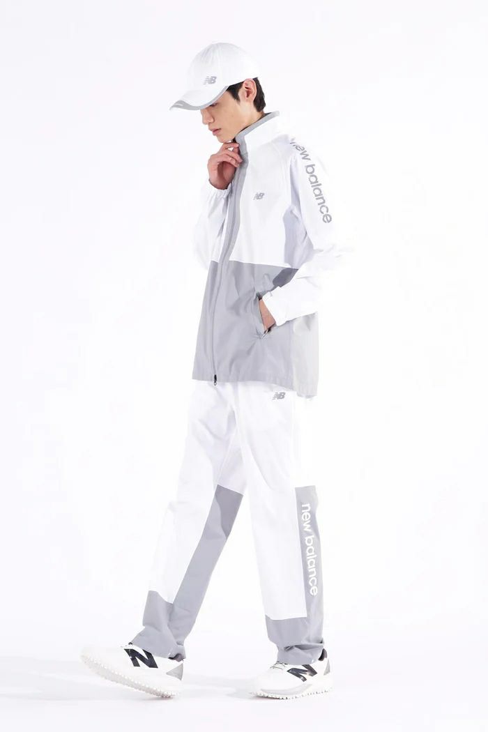 ニューバランスゴルフのレインブルゾン＆レインパンツ