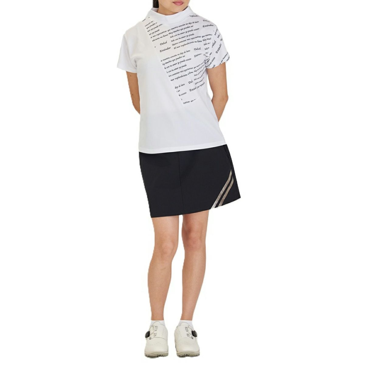 デルソルゴルフのハイネックシャツ