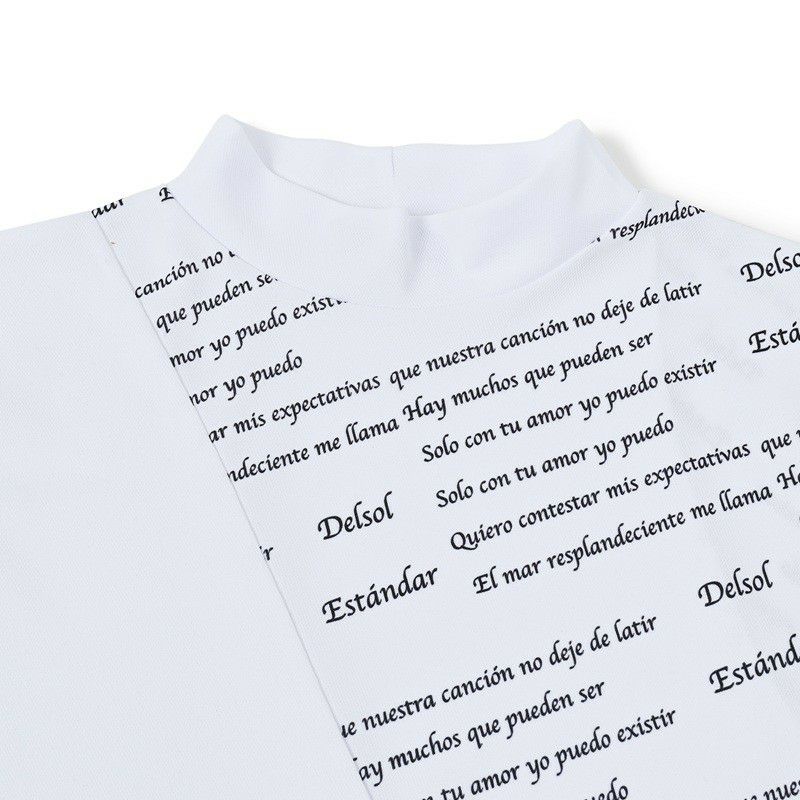 デルソルゴルフのハイネックシャツ