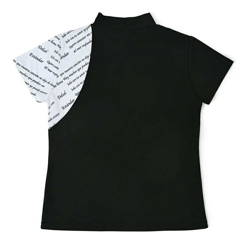 デルソルゴルフのハイネックシャツ