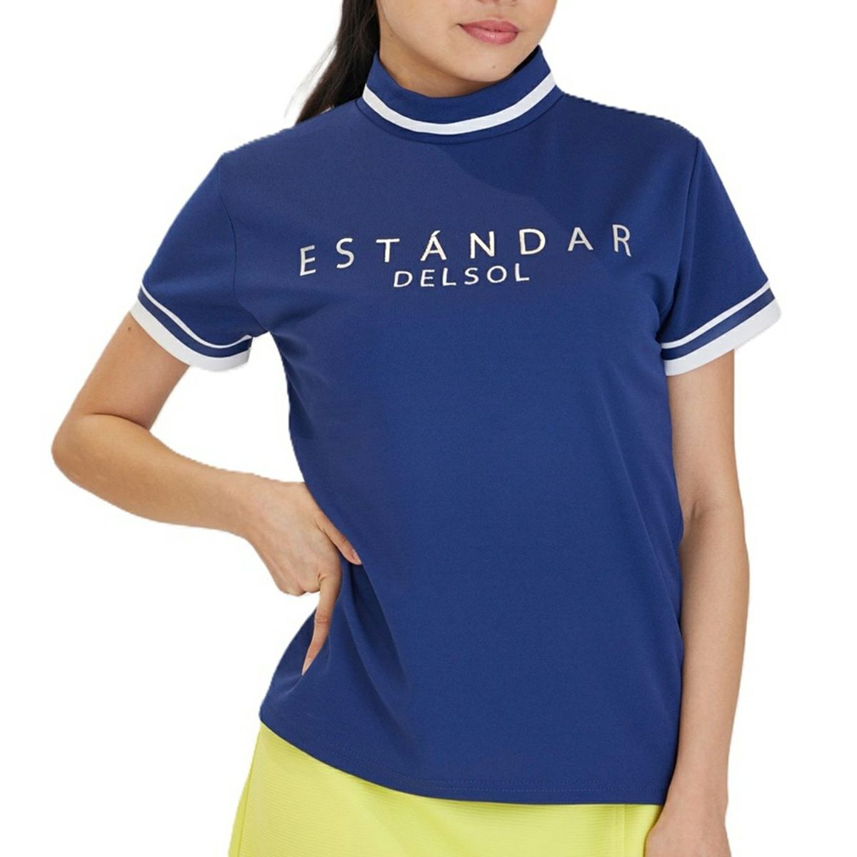 デルソルゴルフのハイネックシャツ