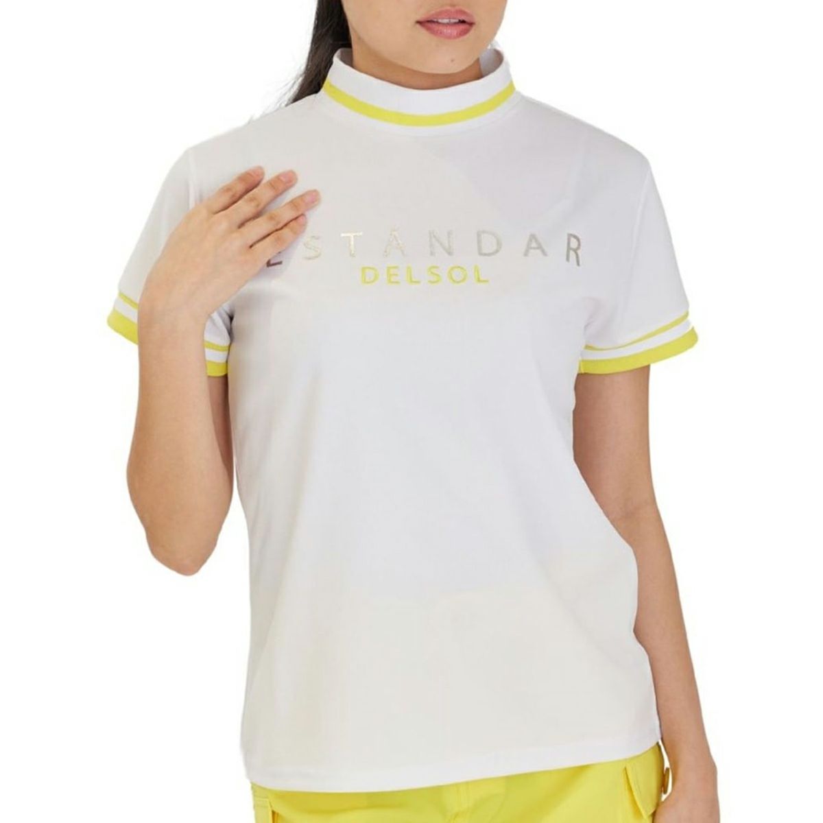 デルソルゴルフのハイネックシャツ