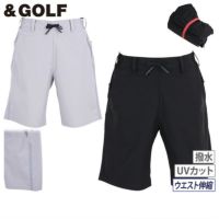 アンドゴルフのハーフパンツ