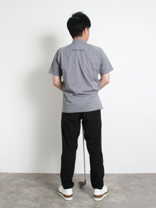 アンドゴルフのハイネックシャツ