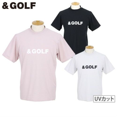 アンドゴルフのハイネックシャツ