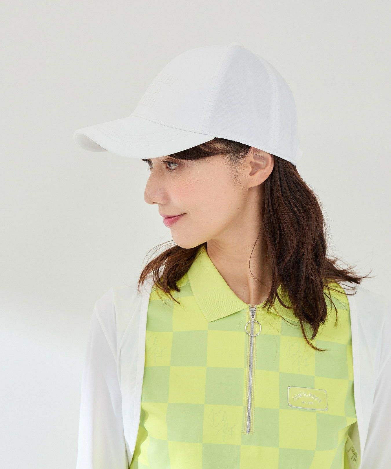 ジュン＆ロペのキャップ