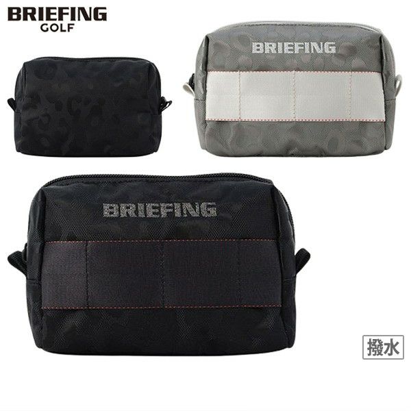 【ひげG3専用⠀】BRIEFING ブラックレザーポーチ　カートバッグ ひげG3専用⠀】BRIEFING ブラックレザーポーチ カートバッグ