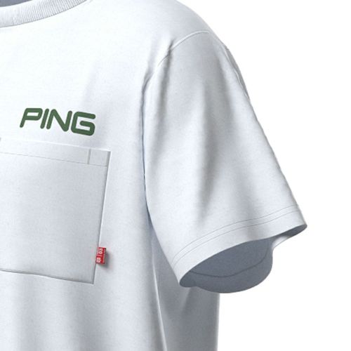 ピンのTシャツ