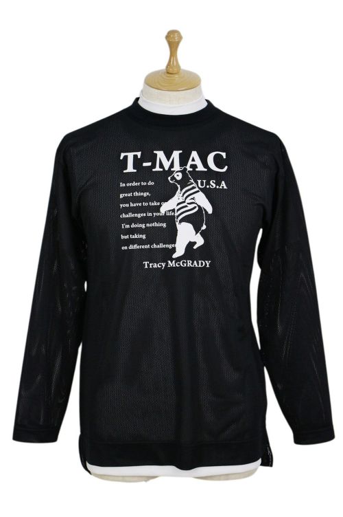 T-MAC ティーマック ロゴ ハイネック モックネック シャツ ゴルフ ウェア Tシャツ＆ハイネックシャツ メンズ ティーマック T-MAC ゴルフ