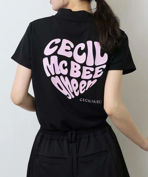 セシルマクビーのハイネックシャツ