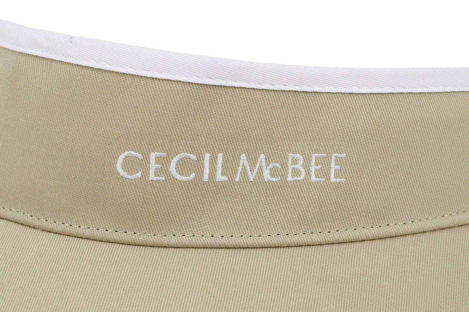 セシルマクビーグリーンのサンバイザー