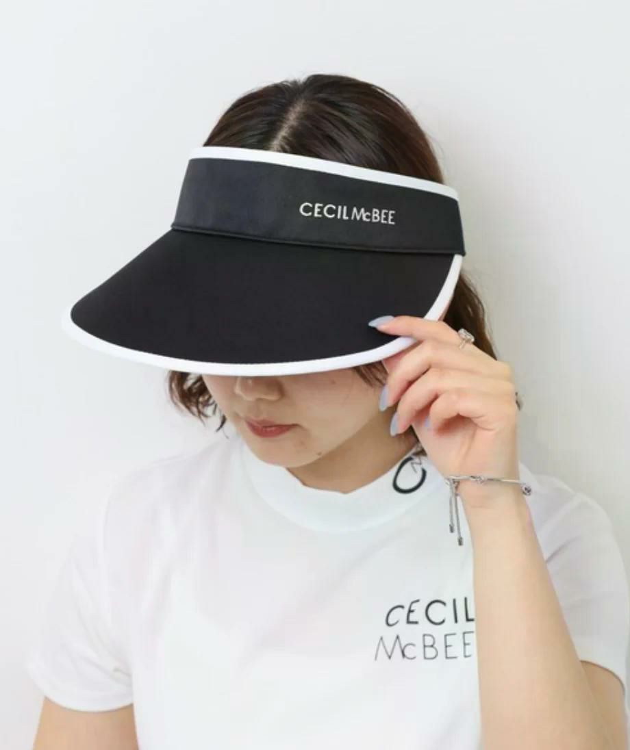セシルマクビーグリーンのサンバイザー