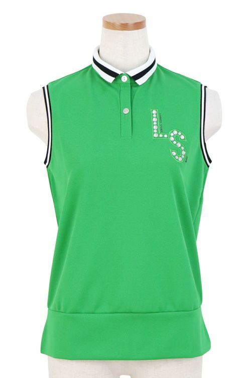 LANVIN SPORT モノグラムプリント半袖ポロシャツ【SUNSCREEN