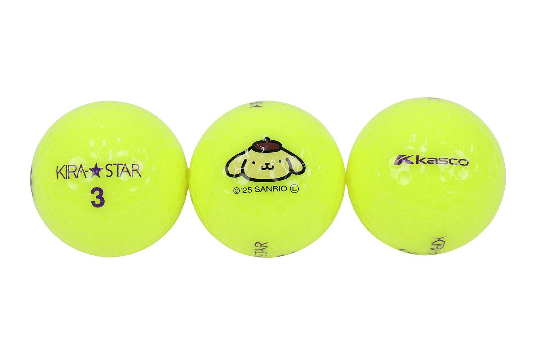 キラゴルフボールキャスコのゴルフボール