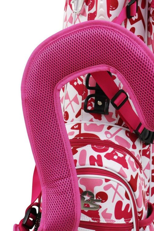 キャディバック WINWIN STYLE ウィンウィンスタイル ピンク キャディバッグ メンズ レディース ウィンウィンスタイル WINWIN STYLE