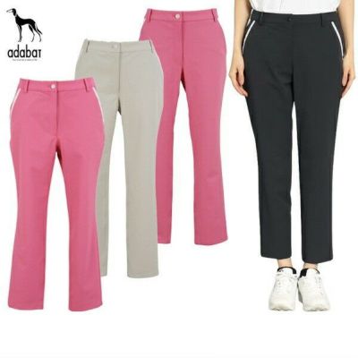 新品 アダバット/adabat ゴルフ　高性能 ストレッチ レインパンツ レディス 定価23100円/40(L)/C86-01115/ライトピンク タイムセール 7/1 13:00迄】パンツ レディース アダバット