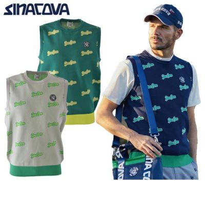 ニットベスト メンズ シナコバ ウティリタ SINACOVA UTILITA  ゴルフウェア