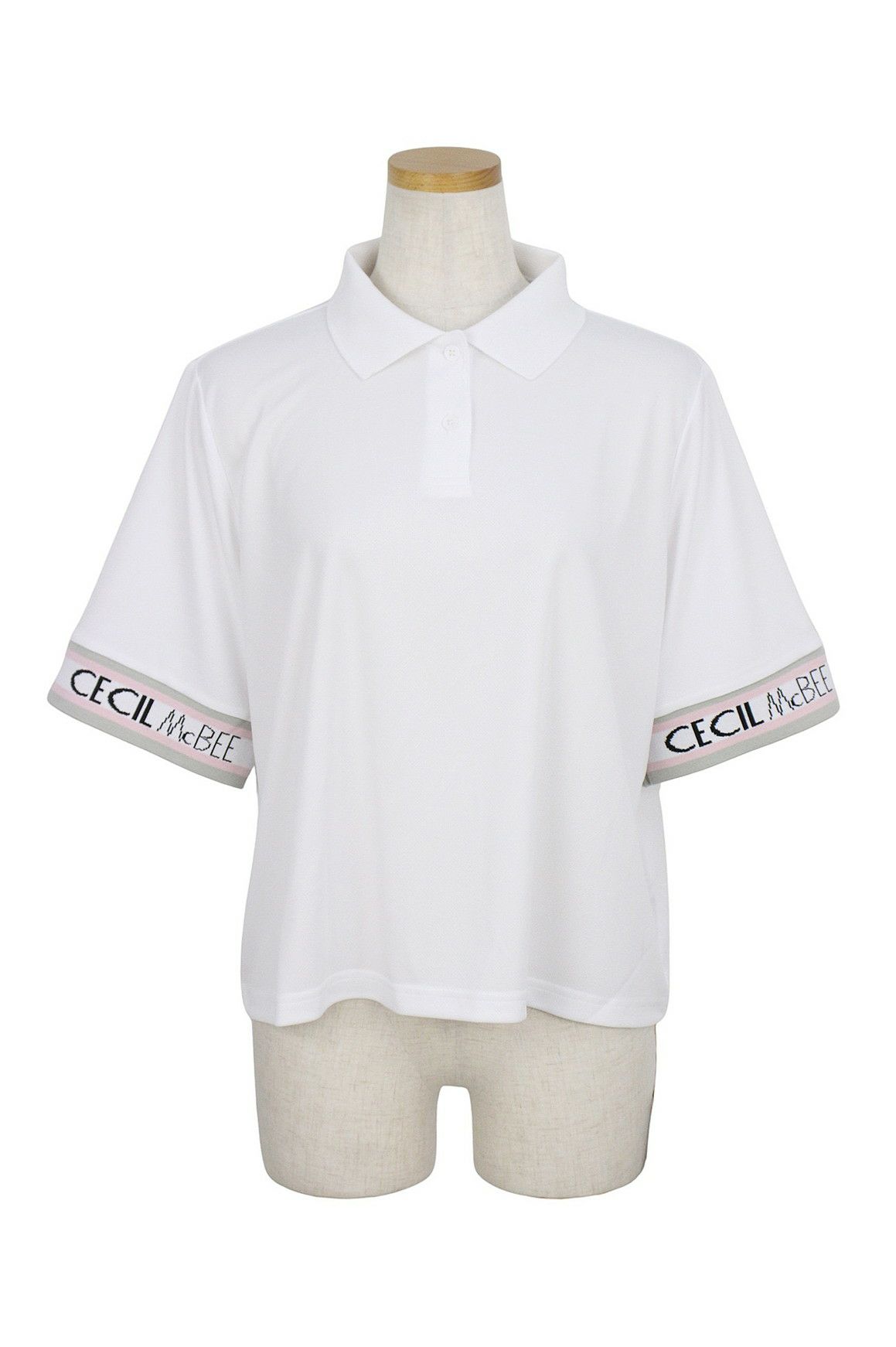 セシルマクビーグリーンのポロシャツ