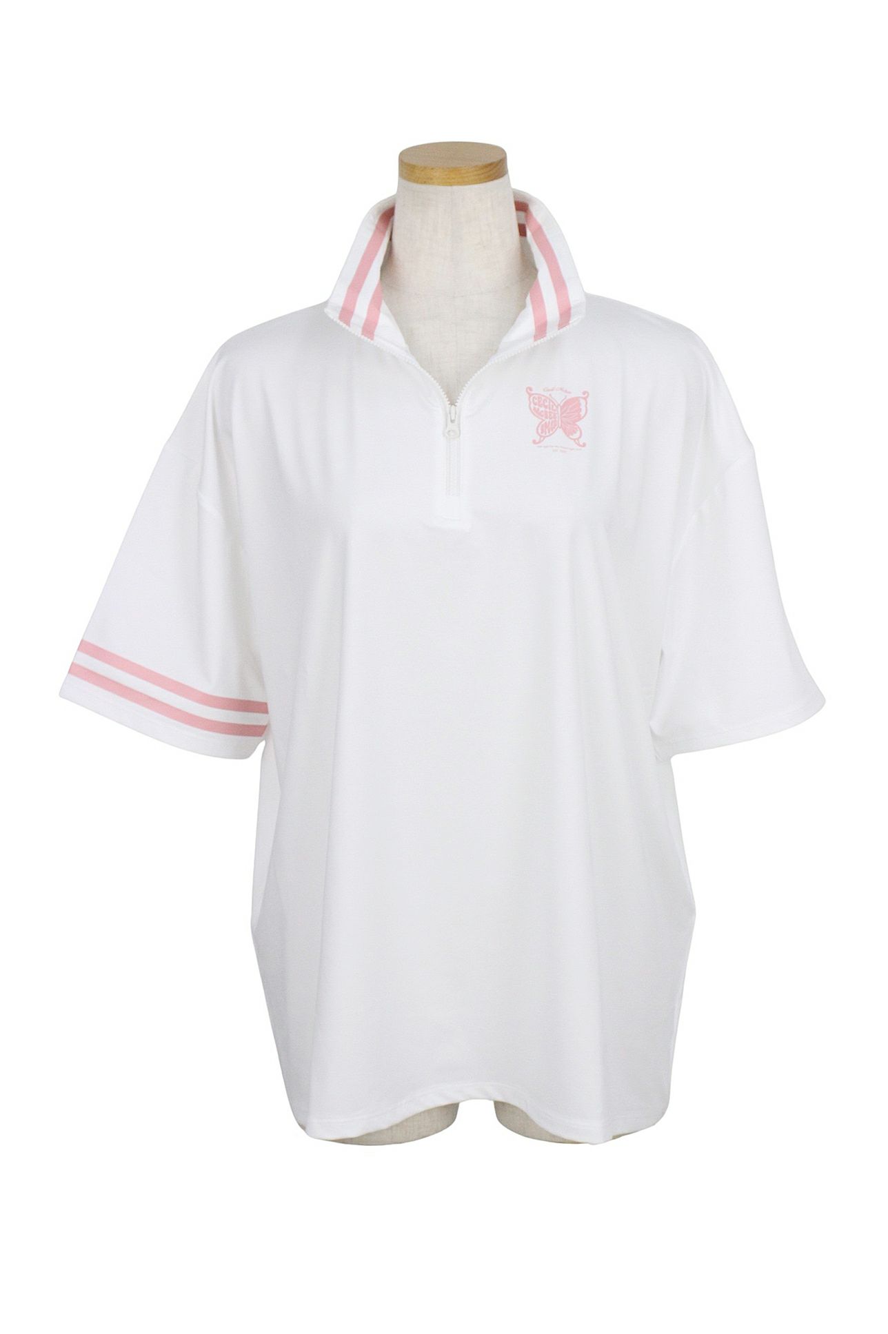 セシルマクビーグリーンのポロシャツ