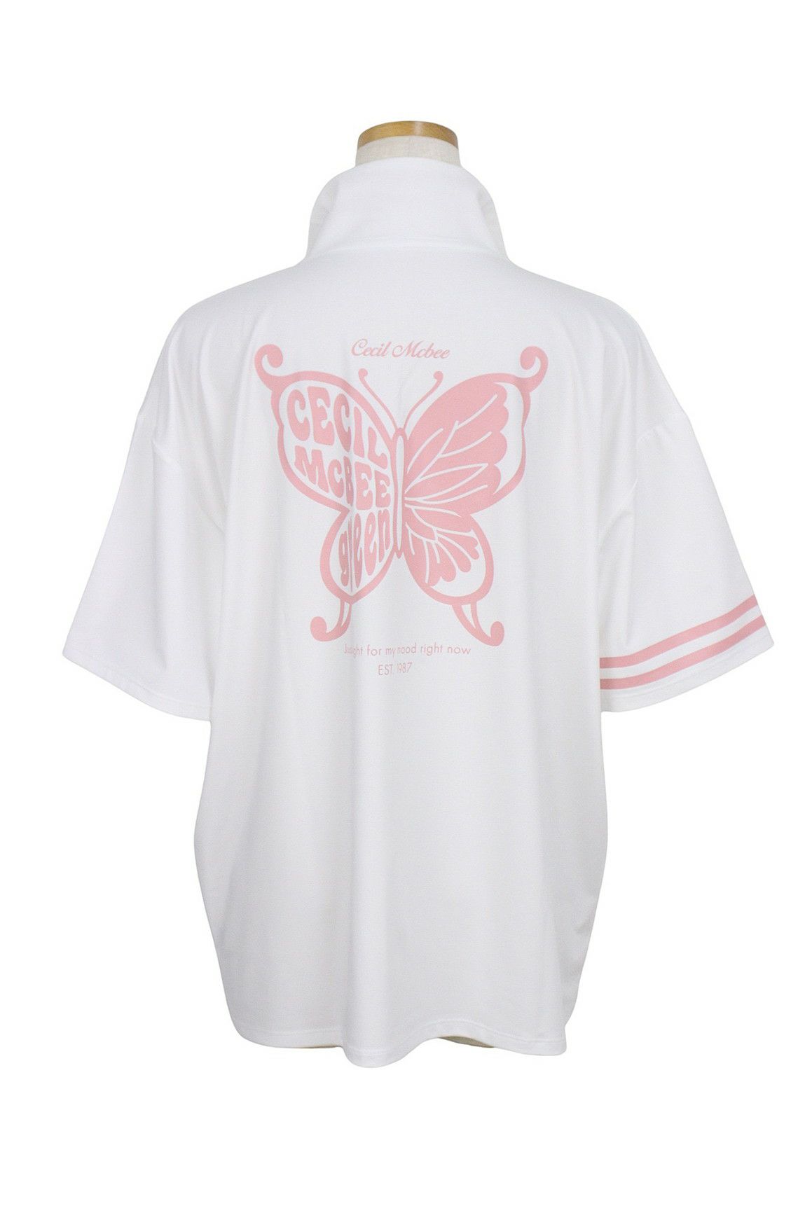 セシルマクビーグリーンのポロシャツ