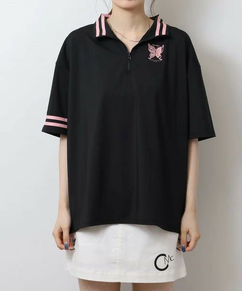 セシルマクビーグリーンのポロシャツ