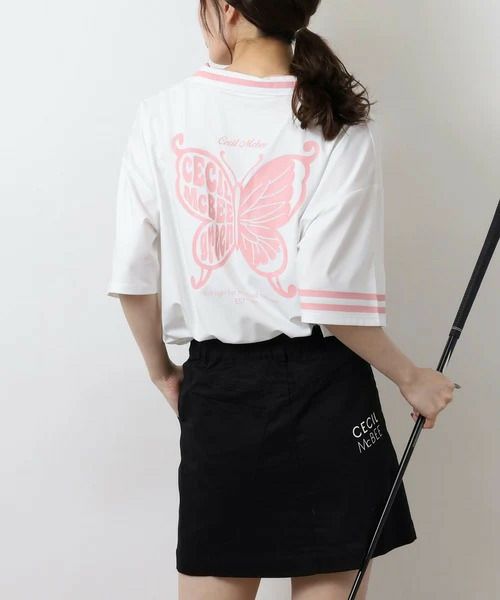 セシルマクビーグリーンのポロシャツ