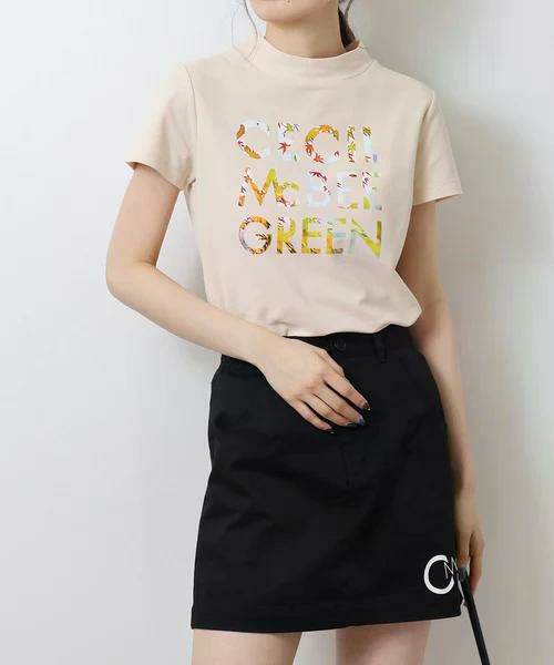 セシルマクビーグリーンのハイネックシャツ