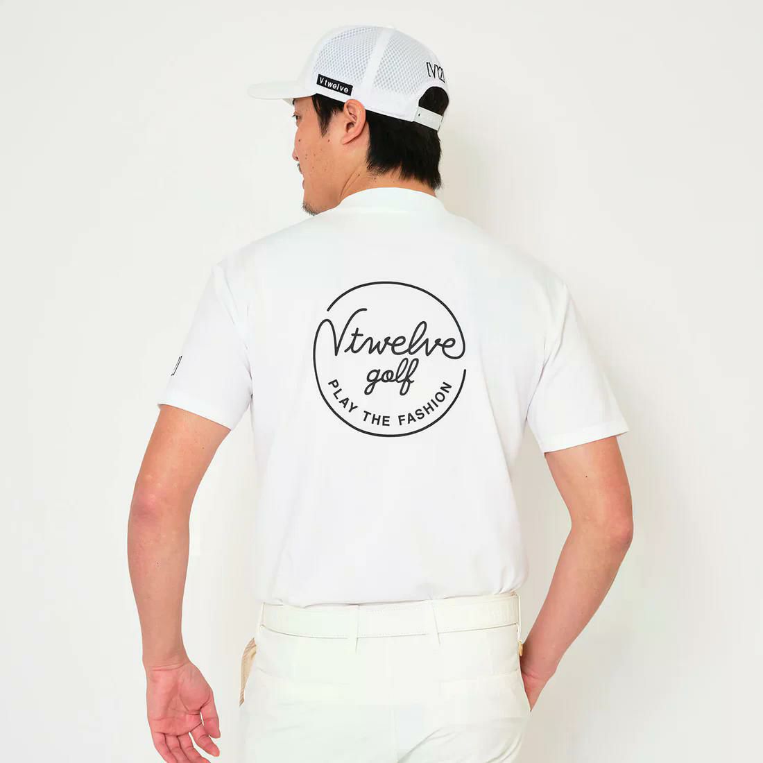 V12ゴルフのハイネックシャツ