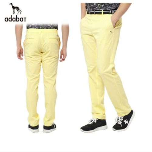 新品　定価2.3万　アダバット　ゴルフパンツ　メンズ82/M位　アイボリー　春夏 ADABAT(アダバット) パンツ｜中古ゴルフウェア通販サイトSTST