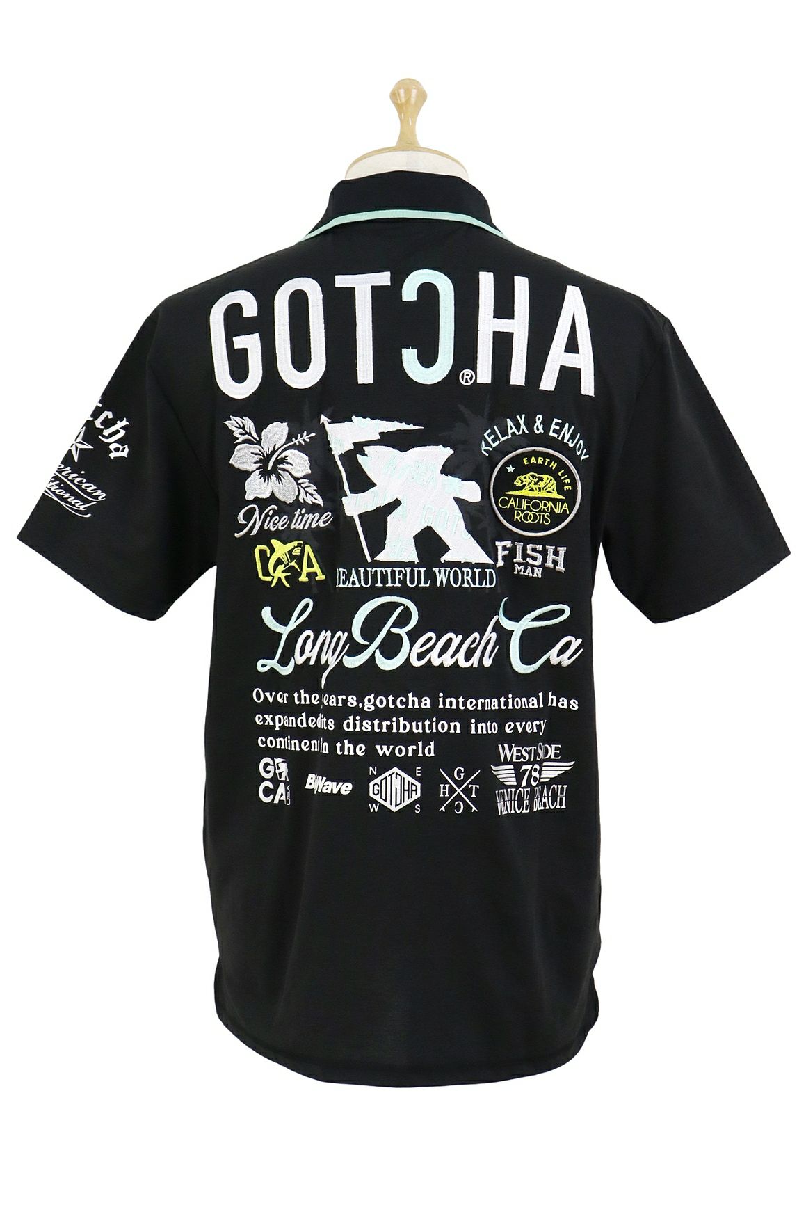 ガッチャゴルフのポロシャツ